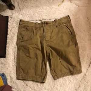 Men’s Hollister Shorts, Khaki in Color, Size 28.